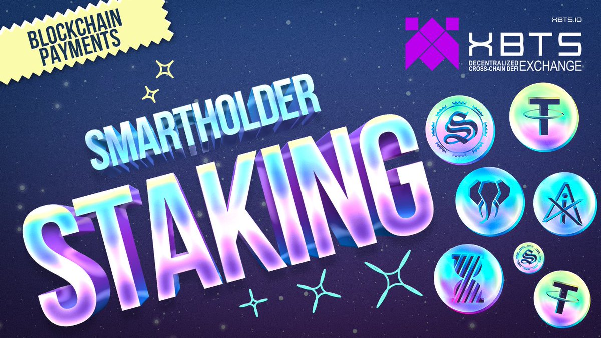 SMARTHOLDER #STAKING Regular #Blockchain Payments Reports for the period from March 1 to March 15, 2022, app.xbts.io/#/smartholder 
Payments on the 1st &amp; 15th of the month

FAQ hive.blog/bitshares/@xbt…

#xbtsdex #bitshares #crosschain #USDT #STH #TUSC #AXAI #SCH #Skycoin