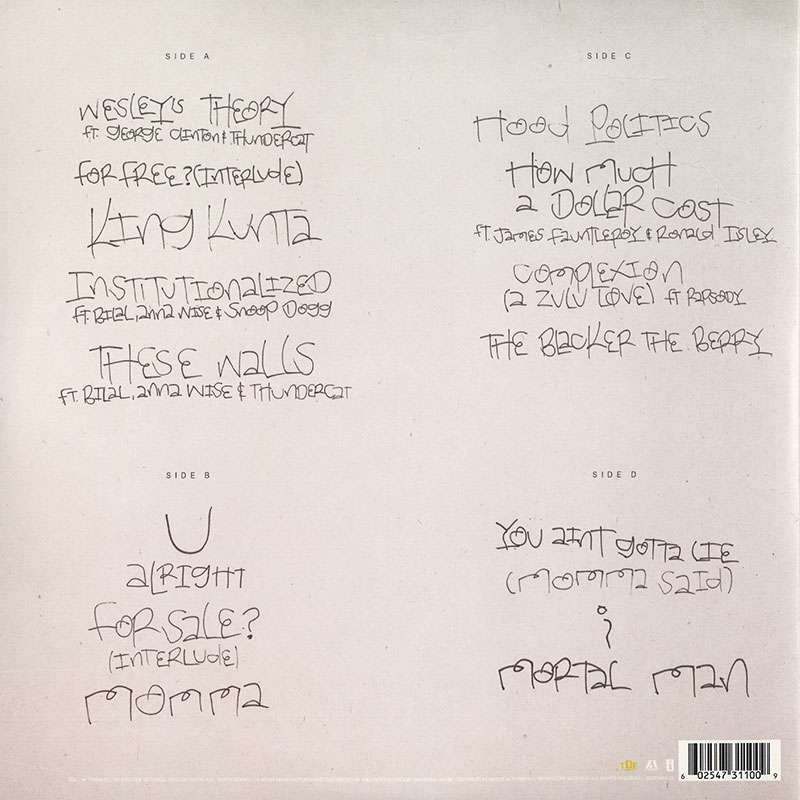 Genius's tweet image. today in 2015, kendrick lamar dropped ‘to pimp a butterfly’ with features from george clinton, thundercat, anna wise, bilal, snoop dogg, james fauntleroy, ronald isley, and rapsody 🦋🔥

favorite track seven years later?