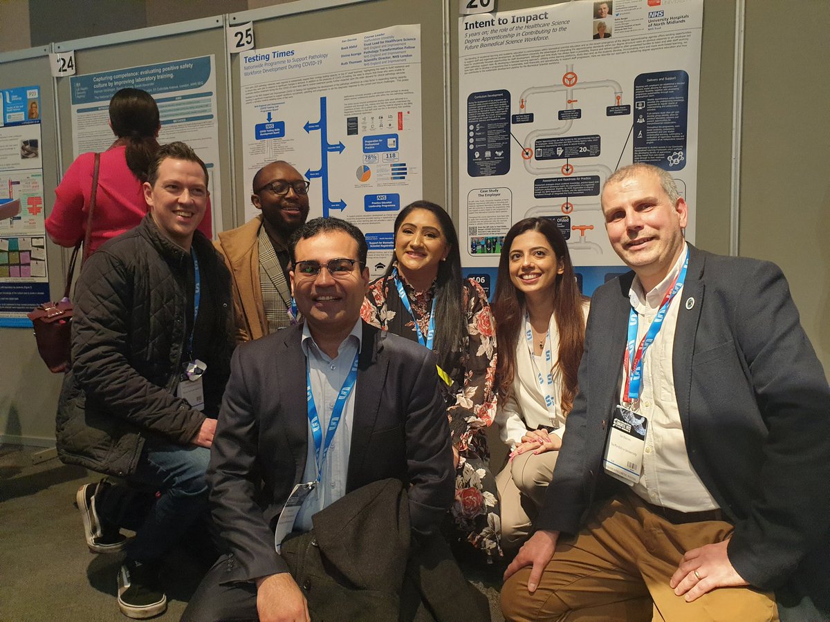 Pathology Practice Educators proudly presenting our poster "Testing Times - Nationwide Programme to Support Pathology Workforce Development During COVID19"
#IBMSCongress2022 #HCSWeek2022 <a href="/DavidRWells/">David Wells</a> <a href="/DivineAzange/">Divine Azange</a>