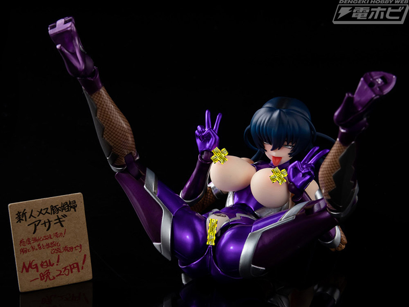 ElMundoShiro's tweet photo. La empresa #SECONDAXE presento una #Figura #Articulada basada en #AsagiIgawa (#MetallicColor Ver.) de "Taimanin Series". La #Figura tiene un precio de 17,600 yenes (149 dólares) y será lanzada para el mes de diciembre de 2022. #対魔忍. https://t.co/BJTI5FcloN