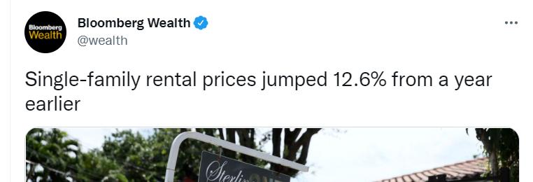 We'll see a lot of headlines like this in 2022.

It's probably time to buy that home friends