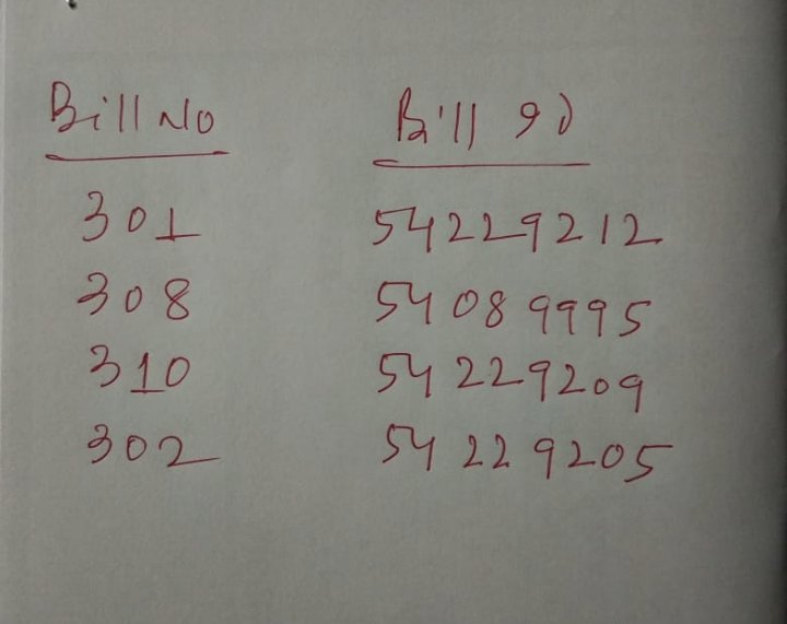 narshingpur's tweet photo. @FdOdisha 

Res.Sir,Kindly take steps for  generation of the tokens of these bills which are submitted from 11 AM today .These are pay bills and 30% 7th Pay arrears. Regards BDO Narsinghpur https://t.co/Hbwlvq44Xg