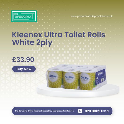 papercraftsuk's tweet image. Kleenex Ultra Toilet Rolls White 2ply
Price: £33.90
Buy Now: bit.ly/3AVPIY8

#couchroll #handtowels #dispenser #wiperrolls #whitetoiletrolls #PaperCentrefeedRolls #paperproducts #softhandtowels #paperhandtowel #papertowels #paperrolls #papercraftdisposablesuk