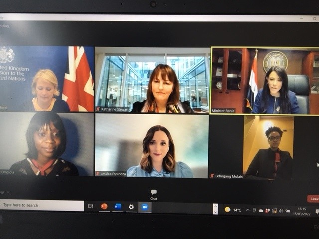 Good to see #COP26 Chairs #UK and #Egypt taking gender and climate change seriously #CSW66  As @primark made clear scope 3 emissions means raw materials and that means female cotton farmers...<a href="/vickyford/">Vicky Ford</a> <a href="/gendersmart/">GenderSmart</a> <a href="/RaniaAlMashat/">Rania A. Al Mashat</a> #lebogang mulasisi @tamiloreomajola