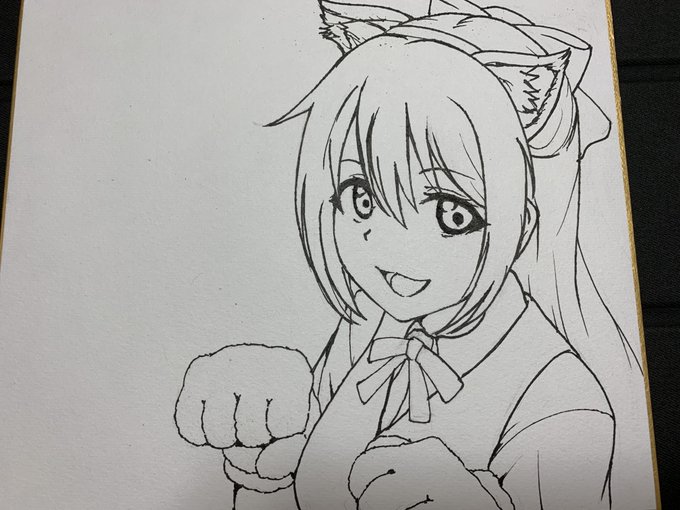 これは僕ラブの抽選会に寄贈する予定の色紙
失敗しなければ😇 