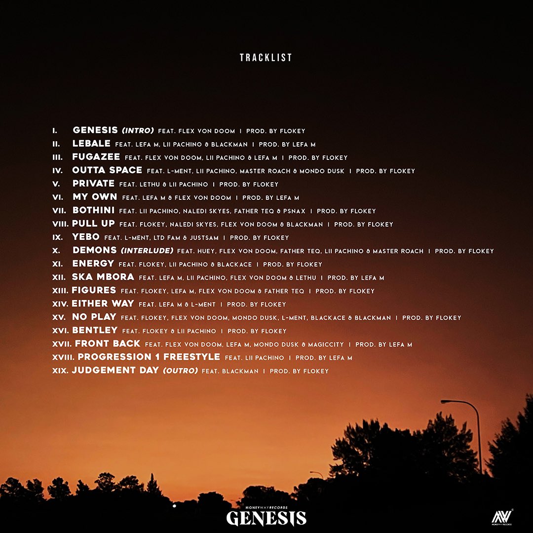 This has been quite a journey into making this album and we’d like to announce that, ‘Genesis’ will be dropping this Friday, 18/03/2022.