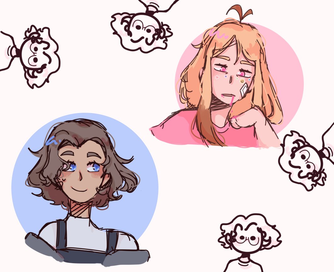 HelloItsMeSilv1's tweet photo. (+) dibujitos que no habia publicado mientras termino otros 🤼

#art #myart #digitalart #oc https://t.co/x2iSdLlVm2