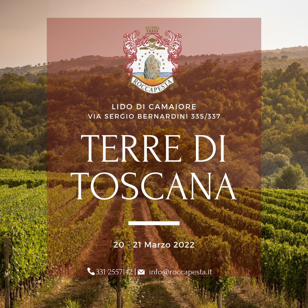 Quest'anno torneremo a proporre il nostro vino all'evento "#TERREDITOSCANA".
Il nostro #morellino non poteva mancare😉