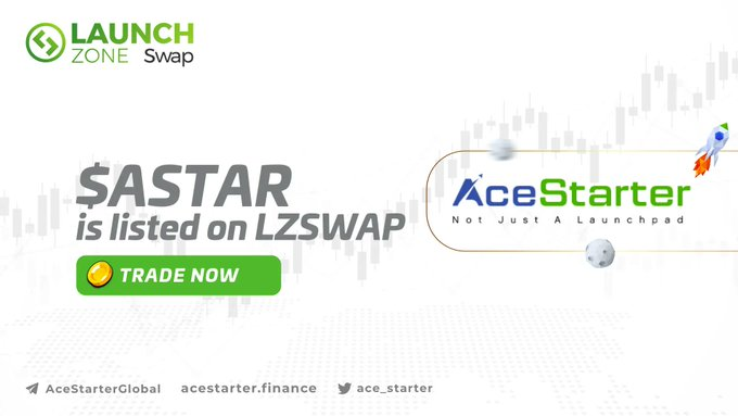 xiaoyu_1411's tweet photo. $ASTAR 现已在 #LZSwap 上市。

👉在这里交易以享受最优惠的价格和费用：https://t.co/psbtkipKHq
👉标记一下代币 claim 时间：3月16号，01:00 (GMT+8）

#AceStarter https://t.co/2m6PsnE4Nz