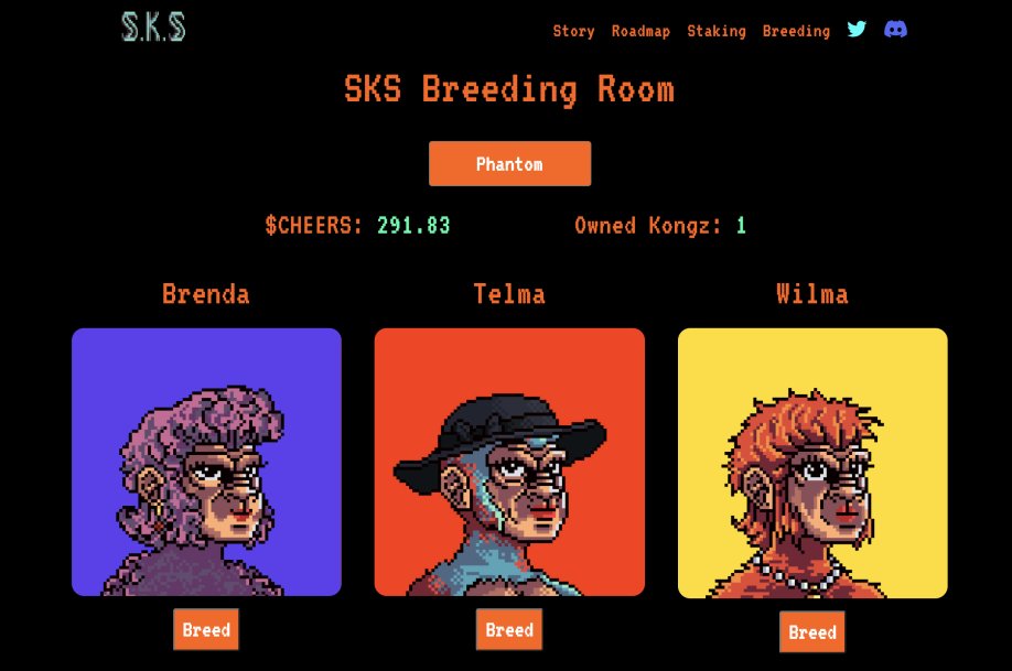 Some good news here 🎉

We were non-stop working for Breeding on both the development side and the artwork side!

Baby Kongz's artworks are ready ✅
Breeding Development UI is ready ✅

Breeding is closer than you think!

!cheers