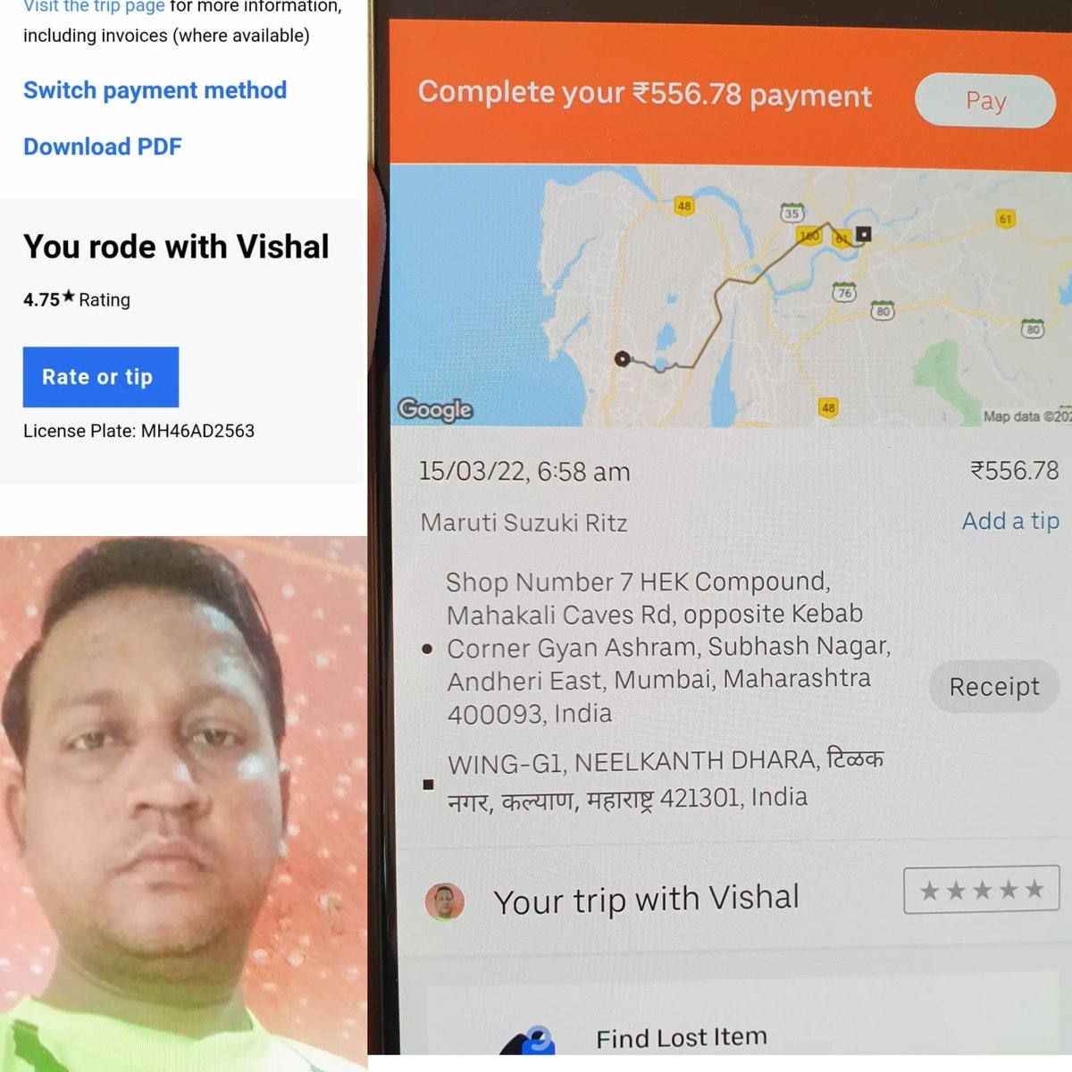 <a href="/Uber/">Uber</a>INSupport @Uber <a href="/prabhjeet_s/">@prabhjeet_s</a> is this how you treat senior citizens?