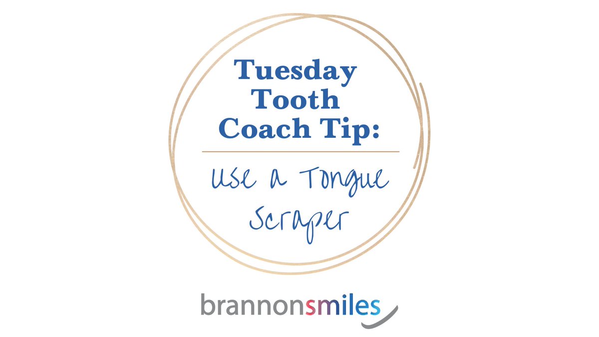 brannonsmiles's tweet photo. Bad breath can be caused by all the bacteria that builds up on your tongue. π Using a tongue scraper to remove this bacteria can help you keep good oral hygiene and have fresh clean breath! ππΌπ
#yourtoothcoach #tuesdaytoothtip #tuesdaytipoftheweek #useatonguescraper https://t.co/tmM2WOB1HH