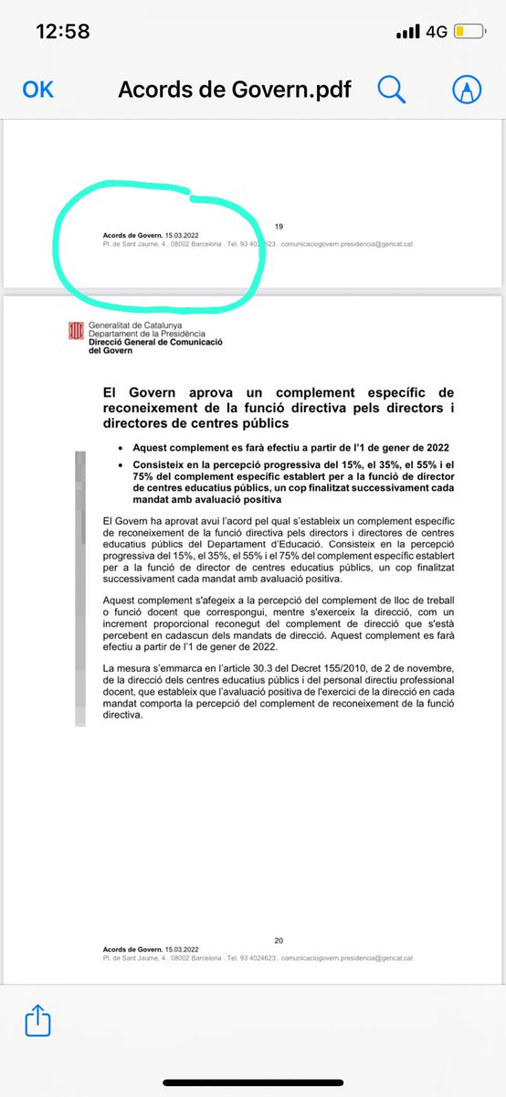 assembleagroga's tweet photo. Això ho han aprovat AVUI. 

El Departament d'@Educaciocat està intentant COMPRAR les direccions dels centres públics de Catalunya enmig de la vaga més forta del les últimes dècades. Estan deseperats.

#VagaEducació
#CambrayDimissió

https://t.co/aopiNhpYLy https://t.co/6TD5cV8TFt