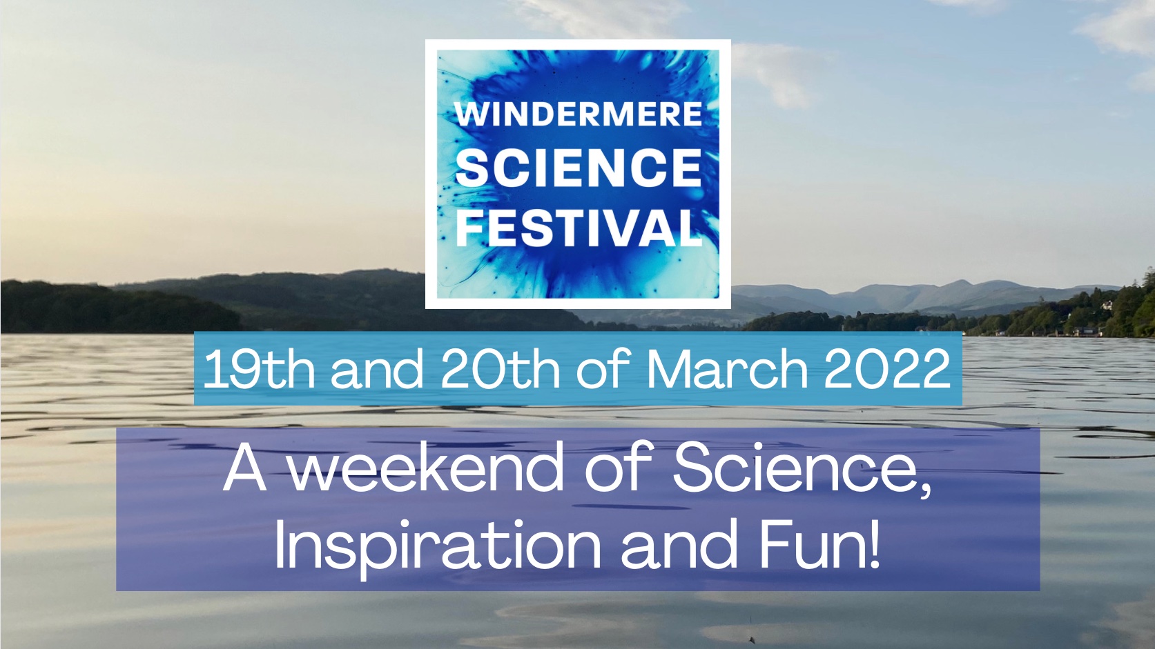 Windermere Science Festival (WindScienceFest) / Twitter