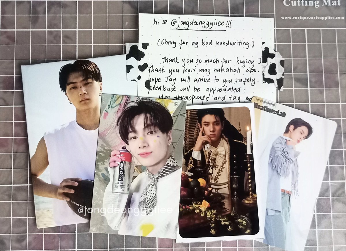makkiiiee's tweet photo. #jongdeongggiieemails
Huhuhu thank you so much @vmincarts for offering this pc to me. Jay Enniv haver na me. Fireworks malala talaga jusko kahit packaging at freebies π₯Ί Super worth it ng pagaantay natin dito. More more more hatian to come! πΈβ¨
#vmcproofs https://t.co/mV6Fo2sWvl