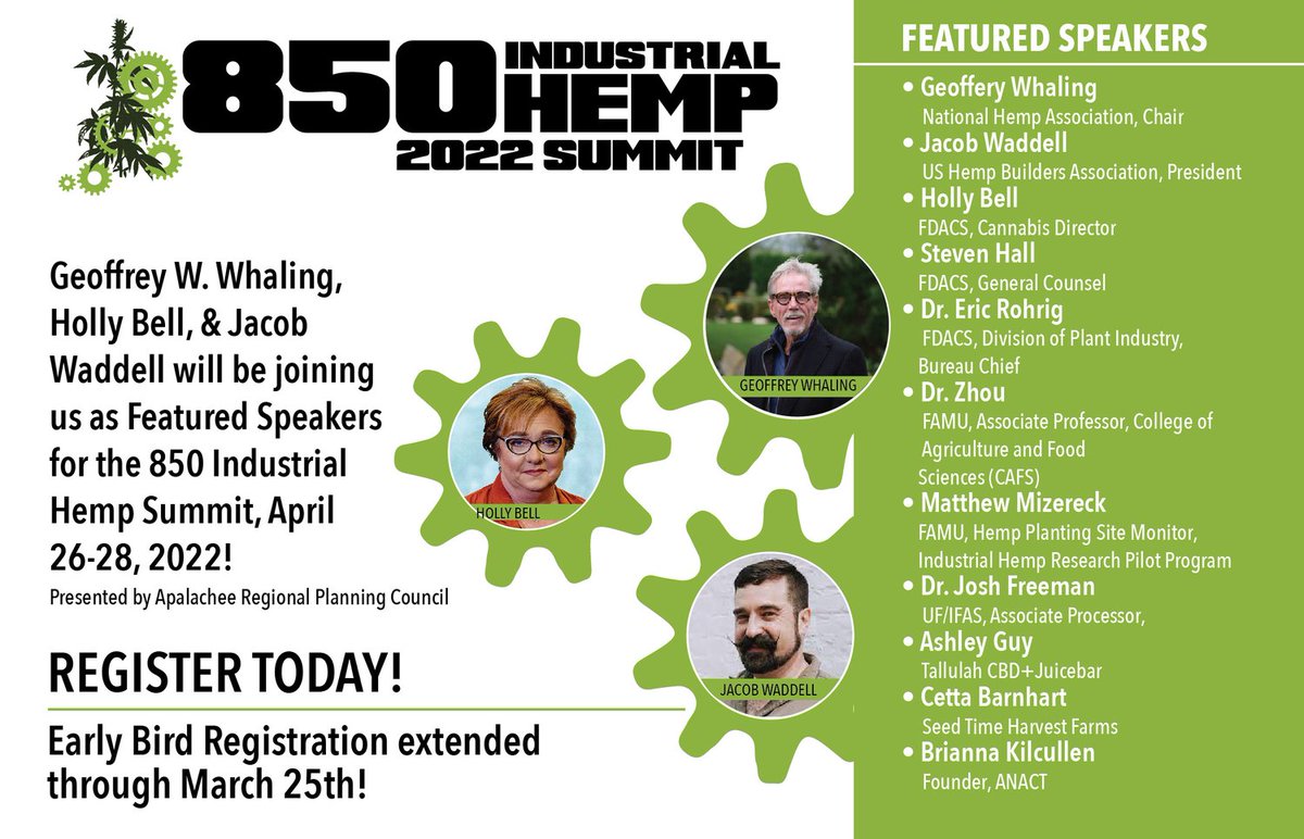 850hempsummit.com  REGISTER NOW!