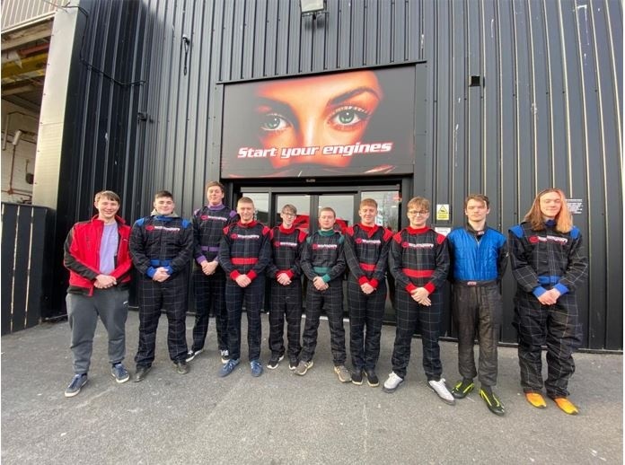 Motor Vehicle students have made it to the local stages of the British Schools Go Karting competition in Hull tonight!

These local heats will see drivers qualifying to go through to the regionals in Newcastle, then on to final in Warrington.