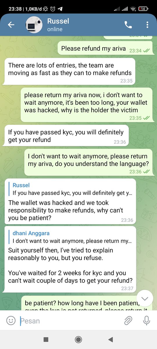 arivaid's tweet photo. @ArivaCoin Please return it now my ariva 
0x067Fa849F287F39764475F058C174c02a9524cEF
@ArivaCoin @ArivaWonderland @bulutbagci https://t.co/oEGN8vKeqp