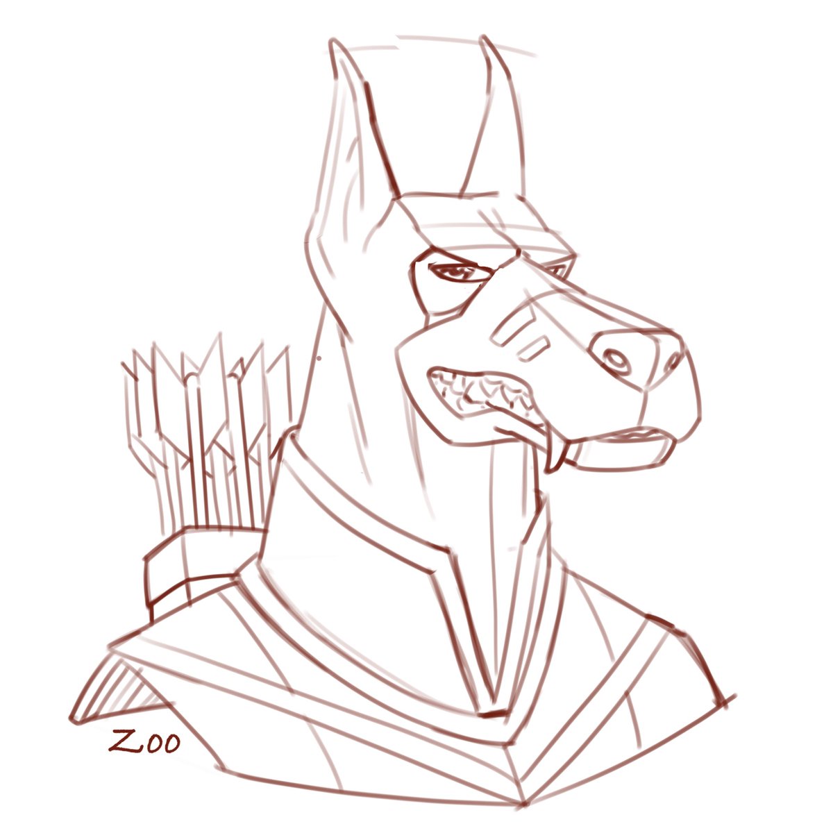 zooillustra's tweet photo. ARCHER DOG  SKETCH

Commissions OPEN😉

DE ME TO GET A QUOTE.

THREE slots available!

#furryart #furryfandom #furryartist #commission #digitalart #furry #art #anthroart #zooillustra #zoo https://t.co/NfuH5l4LKB