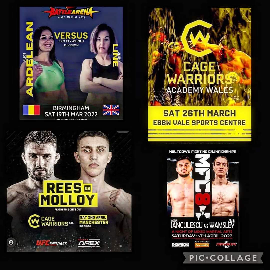 Over the next 7/8 Weeks we have an Army of Professional &amp; Amateur Fighter's competing (still waiting on some Fight Show's Posters) - Guaranteed No Easy Contests #LDFighters #Ldfightersexeter #cagewarriors #ufc #ufclondon #bellator #bellatorlondon #ufceurope #bellatoreurope
