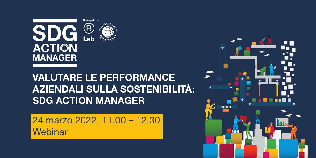 FondazioneGCNI's tweet image. 24/03 UNGCN Italia presenta #SDGActionManager, uno strumento strategico e operativo ideato da @globalcompact e @BCorporation per fornire un supporto alle aziende nell’identificare il proprio contributo al raggiungimento degli #SDGs. 
Info e iscrizioni👉bit.ly/37xUwZT