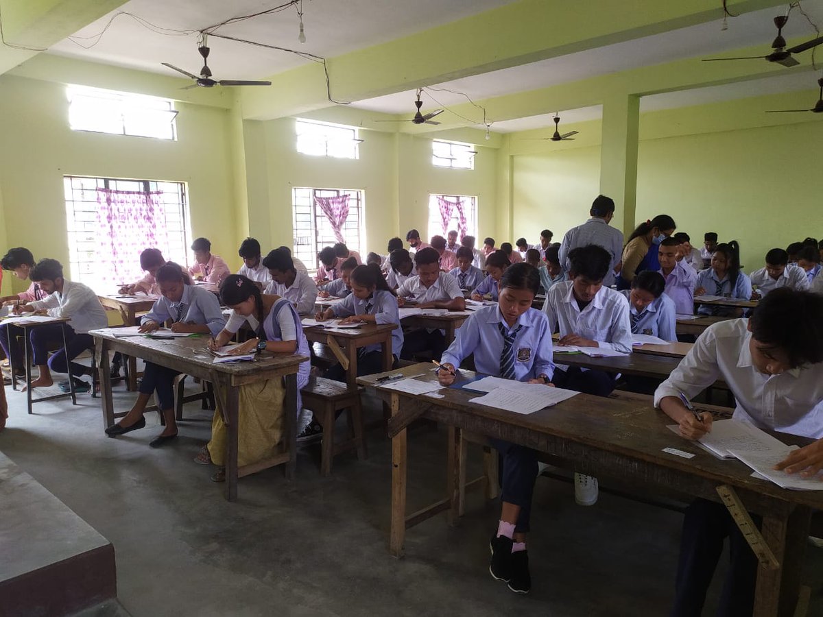 dcudalguri's tweet photo. A few photographs from H. S., H. S. L. C. Exam centres of Udalguri district.
#dcudalguri #uday_praveen #Udalguri #Assam #India https://t.co/lwkEFdGtRe