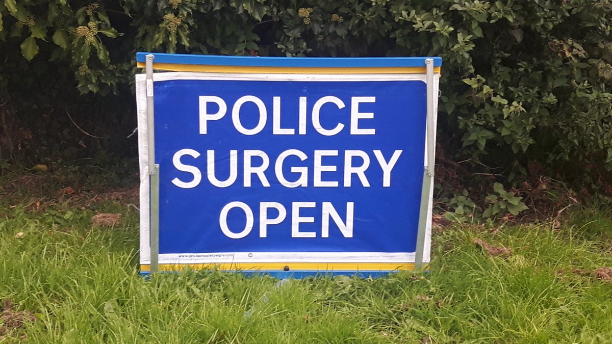 Mobile Police Surgery at St Werburghs Hub off Boswell Ave today at 6pm until 7pm.

#PoliceSurgery
#Listening2Communities 
#WeCare