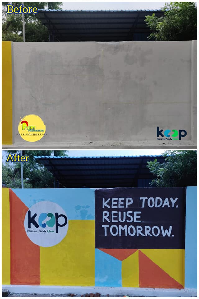 paintpondyngo's tweet image. India by diverting landfill waste, professionalizing waste workers and establishing circular economy. Please show some support and love for Project KEEP! 😊
#paintpondicherry #projectkeep #reCity #publicevent