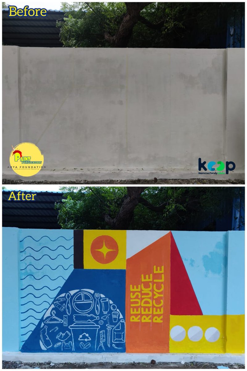 paintpondyngo's tweet image. India by diverting landfill waste, professionalizing waste workers and establishing circular economy. Please show some support and love for Project KEEP! 😊
#paintpondicherry #projectkeep #reCity #publicevent