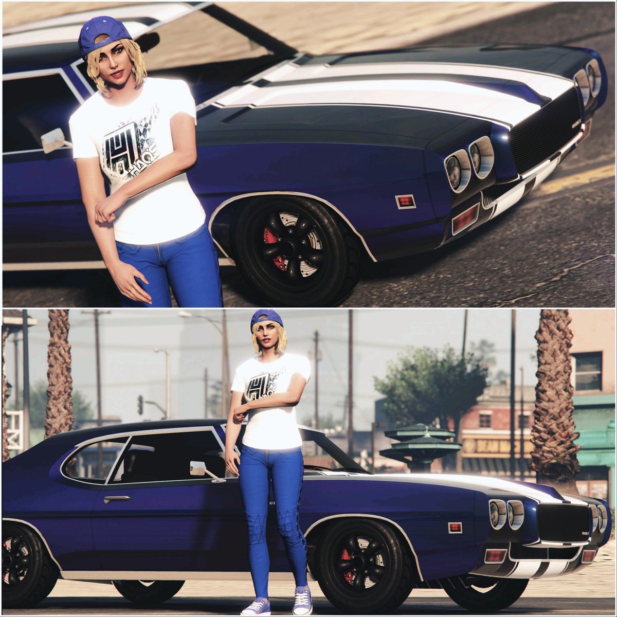 EmilyScarlet_'s tweet photo. I'm a biiig fan of the new Imponte Arbiter GT! 🥰

#RockstarGames #GTAOnline #gta5 #grandtheftauto5 #gtaphotography #ps5 #playstation5 #gta5photography #gta5online #virtualphotography @RockstarGames https://t.co/JVXjTSpXlD