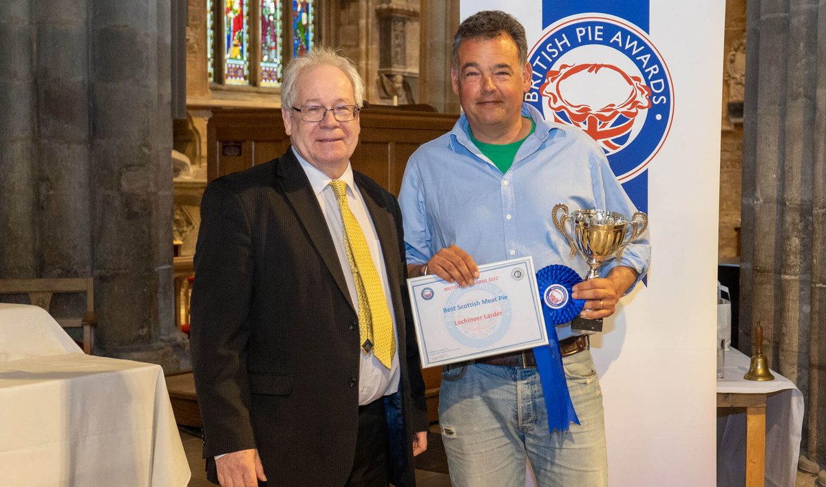 For the past 36 years our Lochinver pies have always been a wee bit of an NC500 secret. But it’s time we shared the secret with the nation… Lochinver Larder’s pies are officially the 'Best Scottish Meat Pies’ - awarded by the British Pie Awards last week!

#britishpieawards2022