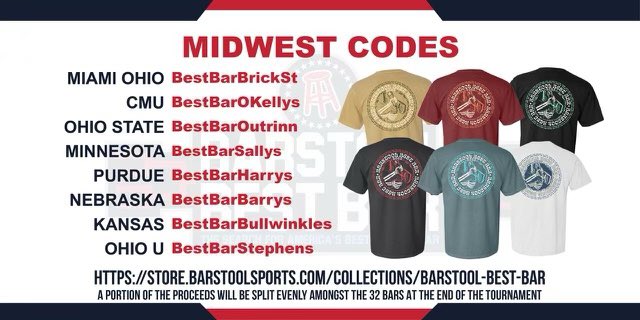 Okellysmtp's tweet photo. Looking to get some dope swag + get FIVE extra votes for #BestBarOkellys ?

Head to the @barstoolsports store and use code BestBarOkellys at check out🔥☝🏼 https://t.co/pPIAKoXX19