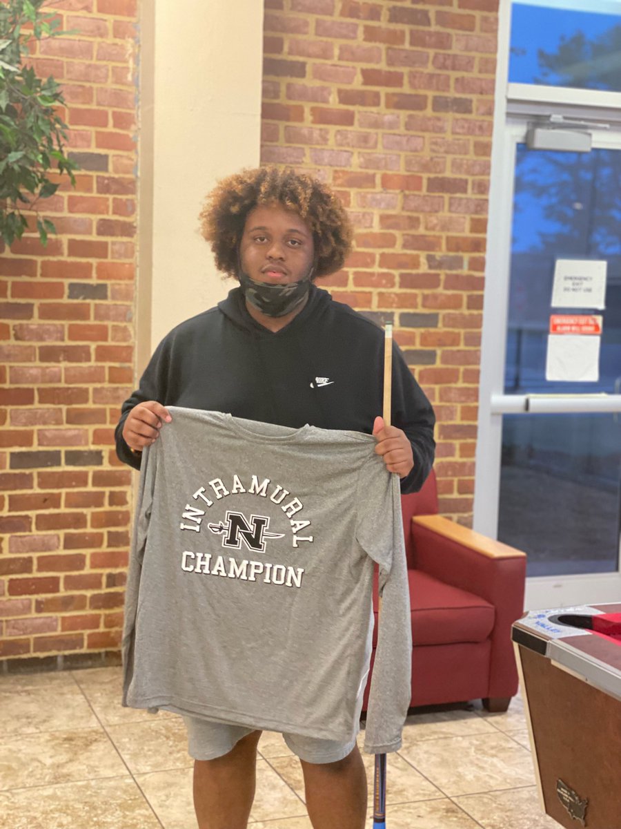 IMNicholls's tweet photo. Pool Tournament Results

Ellender Hall Winner

Zeringue Hall Winner https://t.co/d0em6sPFeO