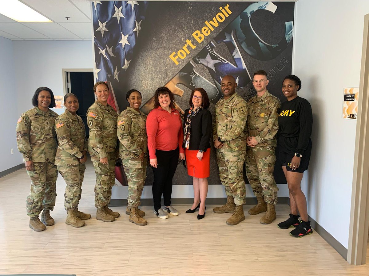 NicoleLeth2's tweet photo. Thank you SGM Clark and SGM Onugha for visiting the FBVA Armed Forces Wellness Center yesterday! We are here to support readiness and take care of the Army's greatest asset - people. People First. @g1_army @OnughaSharita @USAPHC @16thSMA https://t.co/psAzArA68A