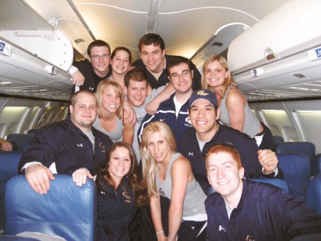 Mr_JCE's tweet photo. 📣🏀“MARCH MADNESS” THROWBACK! 13 years ago I was on the #NCAA stage cheering on the (@GW_WBB) GW Women’s Baketball team in their Big Dance game in California. Thank you @GWCheer Team for the wonderful memories! 🎉 #GoColonials #buffandblue @GWAlumni @GWLatinoAlumni #onlyatGW https://t.co/Un3TwhUk7Q