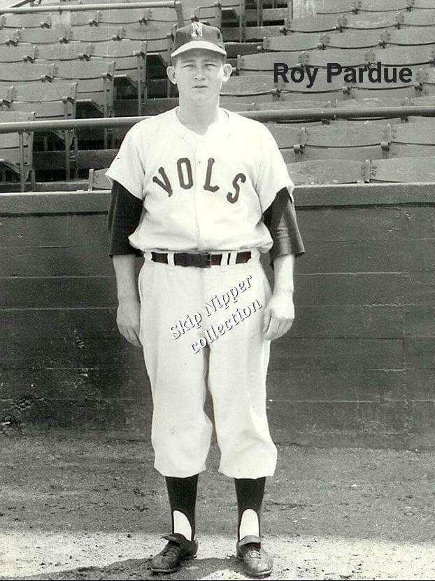 LHP Roy Pardue (1952, 1955-57) passed away four years ago today #sulphurdell #nashvillevols #nashvillebaseball