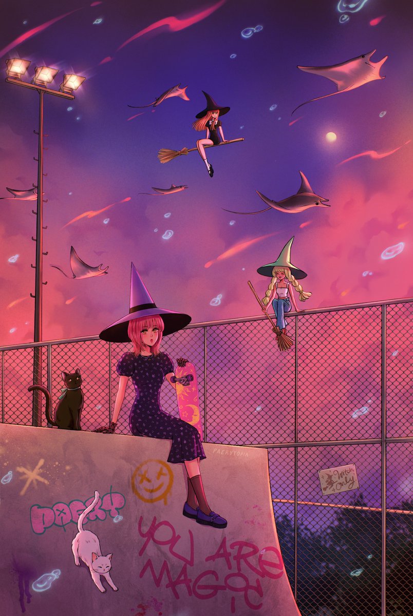 𝑭𝒍𝒚𝒊𝒏𝒈 𝑰𝒏 𝑻𝒉𝒆 𝑻𝒘𝒊𝒍𝒊𝒈𝒉𝒕 𝑺𝒌𝒚 🌆✨

In the moment when the sun is about to disappear…

we’re flying under the twilight sky along with the devil rays. ｡^‿^｡

reserve price at 0.55 Ξ

✨ foundation.app/@paerytopia/pa…