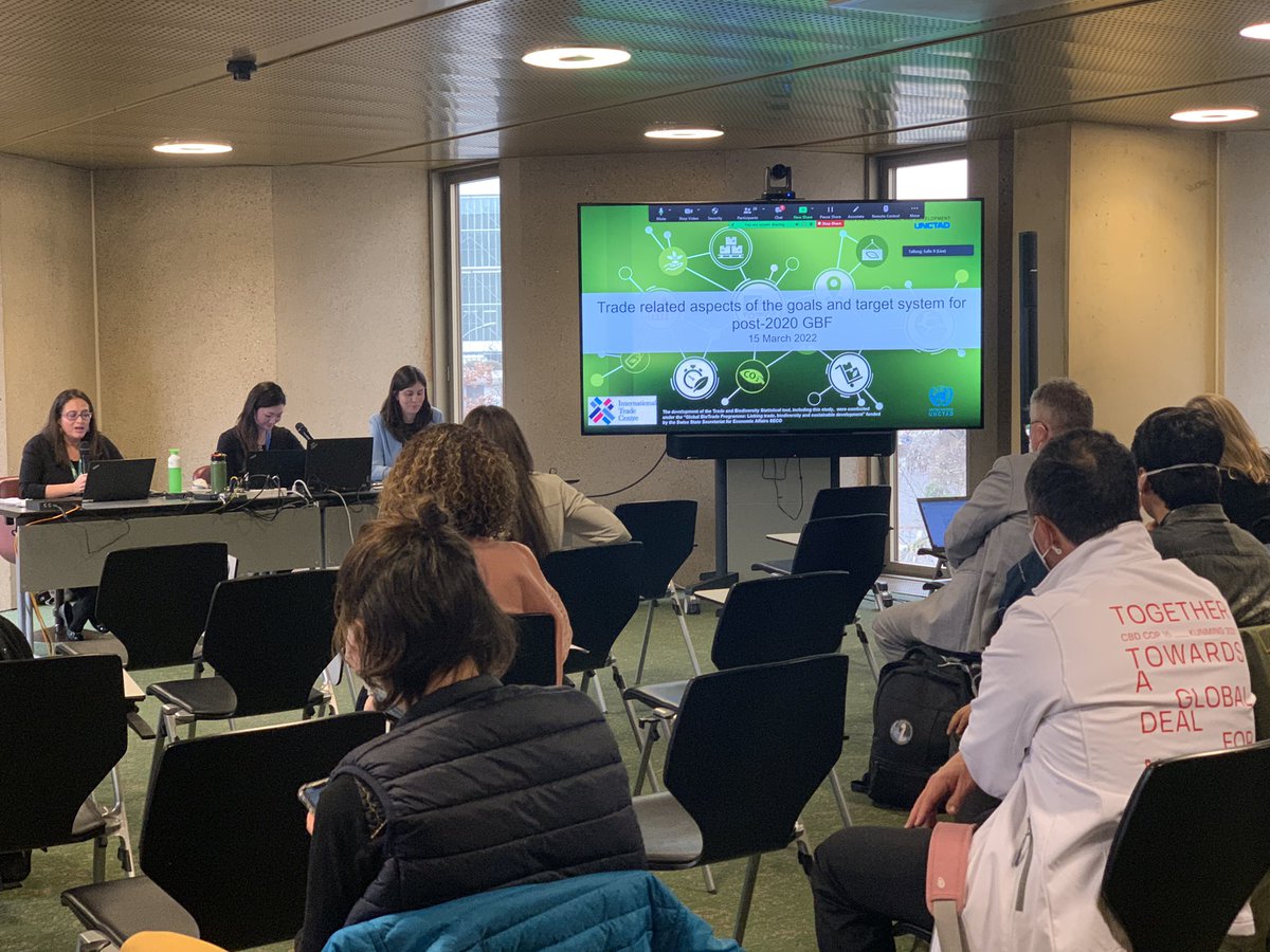 ITC_sustainable's tweet photo. Starting now! It’s not too late to join in person at the @UNBiodiversity Geneva meeting Salle 9, 2nd floor or virtually ➡️https://t.co/EUowGHsYb9 https://t.co/walBby8JXy