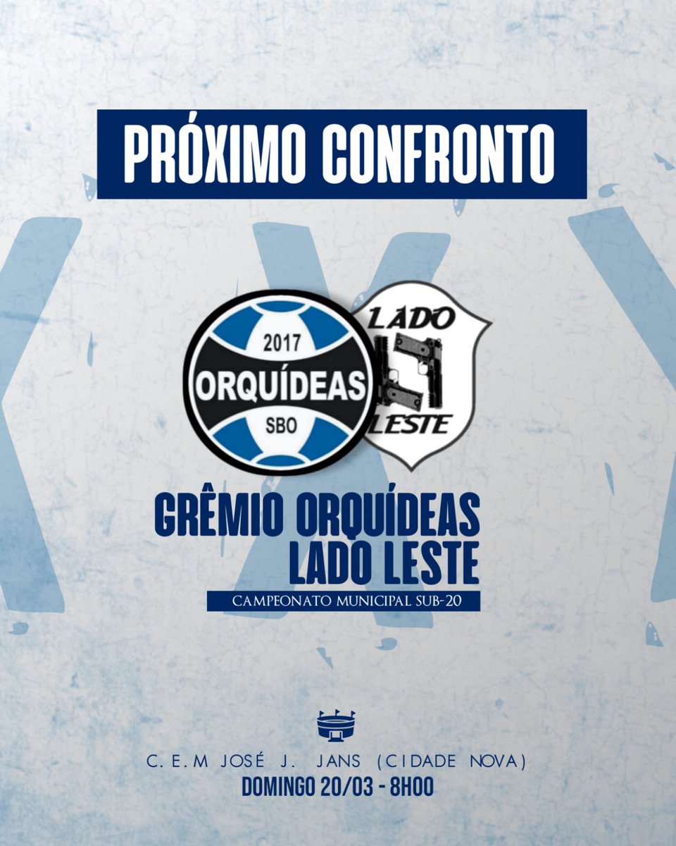 gremioorquideas's tweet photo. SEGUNDO CONFRONTO! 🇪🇪

Em busca da segunda vitória! Pés no chão pra chegar 🙏🏆

Domingo 20/03- 8h00
🏟 C.E.M JOSÉ J. JANS (Cidade Nova) https://t.co/9nKl64uHin