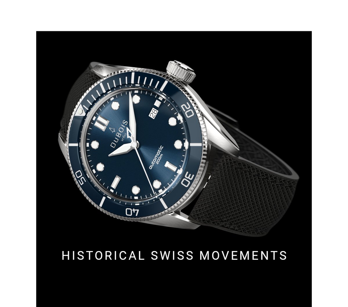 duboisetfils's tweet photo. DBF007-05 the blue one of our Divers
#ceramicbezel #historicalmovement #screwedcrown #superluminova #5yearwarranty #duboisetfils #oldestswisswatchfactory https://t.co/e5wJIqqo2p