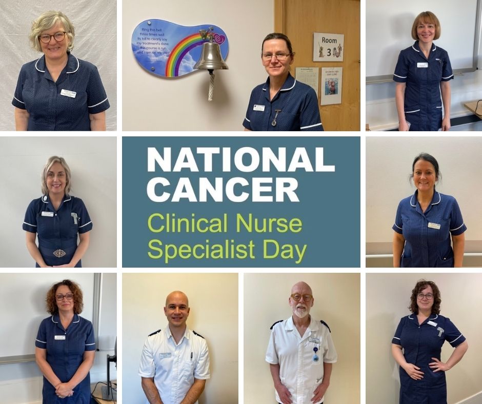 WorcsAcuteNHS's tweet photo. On National Cancer CNS day, we want to say a huge thank you to all our Cancer Clinical Nurse Specialist for going above &amp; beyond to care for us all👏
 
Meet just a few of our many amazing Cancer Clinical Nurse Specialists who ensure individualised care is given to our patients👇 https://t.co/pCeE59lCGc