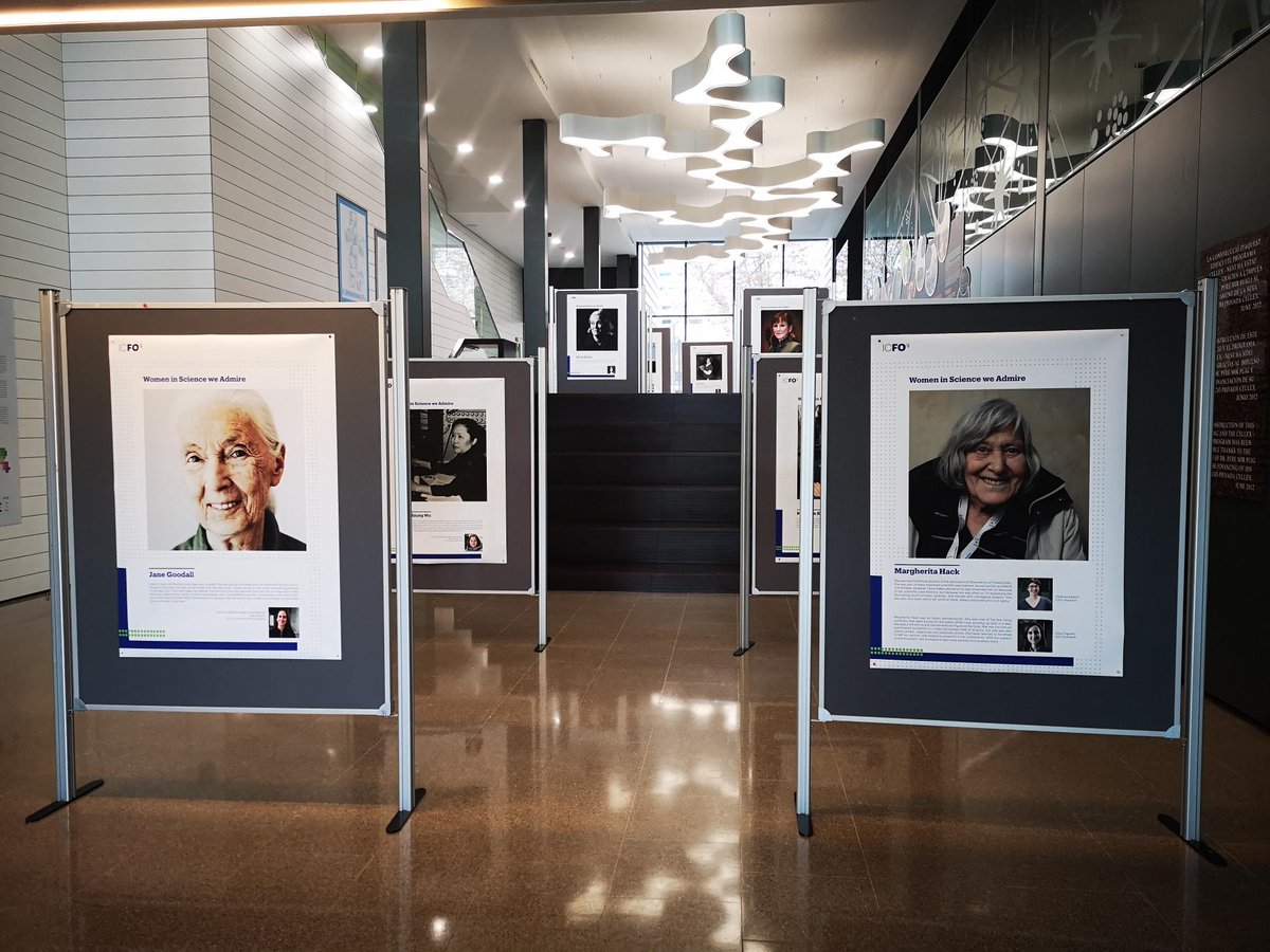 ICFOnians's tweet photo. 👩‍🔬This month, @ICFOnians' NEST Hall hosts the Women In Science We Admire exhibition. 

We have invited members of our community to nominate female scientists whose work, discoveries and enthusiasm inspires them.

#WiSWeAdmire https://t.co/VNyhuLxmtr