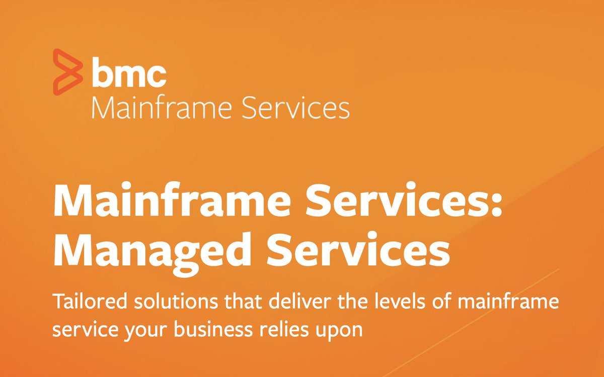 RSM_Partners's tweet photo. BMC Mainframe Services is widely recognized by industry peers and the IBMZ community for delivering world-class infrastructure services, with noted specialties in #security, migrations, and cost reduction. 

More here @BMCSoftware #cybersecurity 
https://t.co/mzZHcbGDYB https://t.co/HkCPg4S0XA