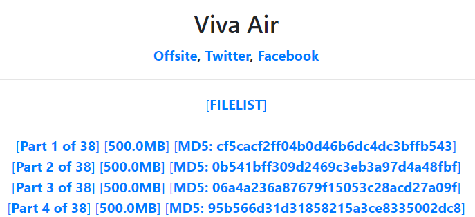 SeguInfo's tweet photo. Empresa Viva Air 🇨🇴 afectada por #ransomware. El grupo delictivo publicó 18.25 GB de *datos personales* robados. 
O sea, el afectado final es el CLIENTE. Por eso, debemos exigir responsabilidad y seguridad a todas las empresas. 
Ciberseguridad no es un SHOULD, es un MUST! https://t.co/AiwgpGKlZW