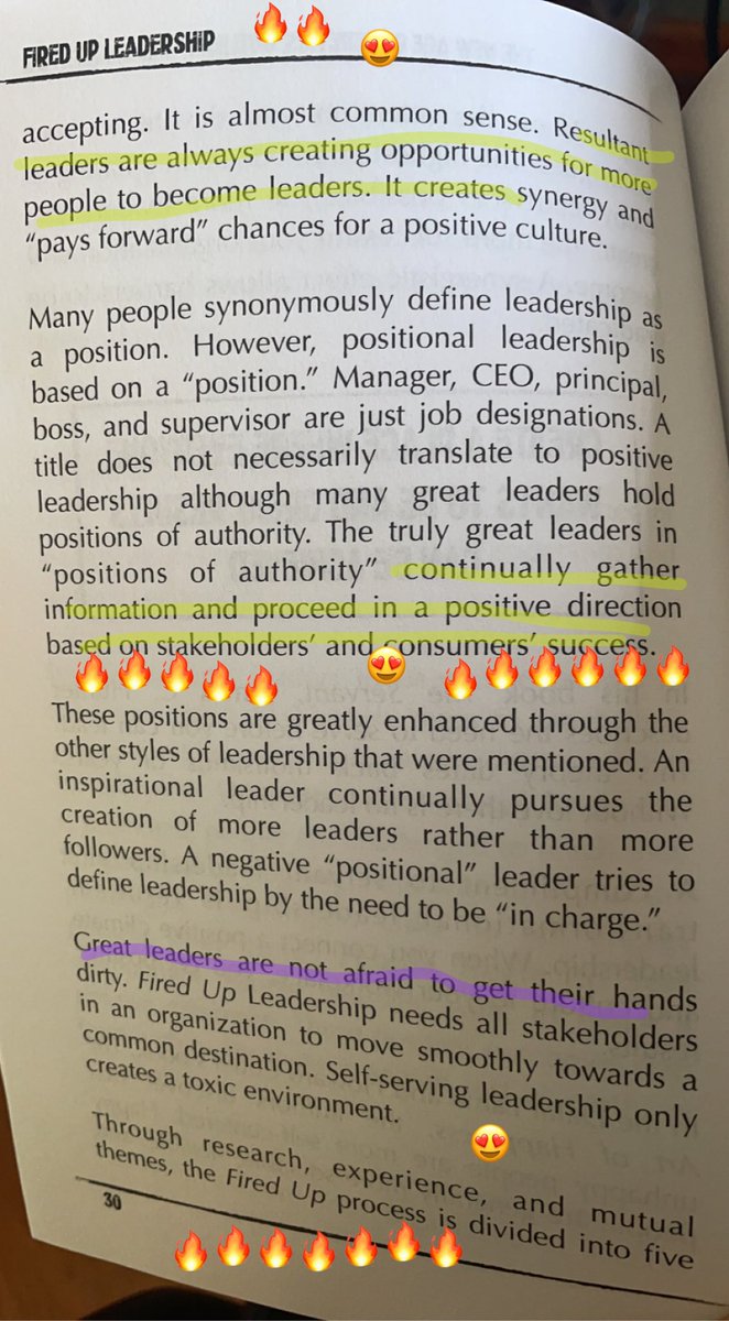 DrFrankRud's tweet photo. Random page opening, p. 30. Great leaders are not afraid to get their hands dirty. #BeEpic #FiredUpLeadership #FiredUpTeachership #codebreaker https://t.co/PrvZoOO5Iu