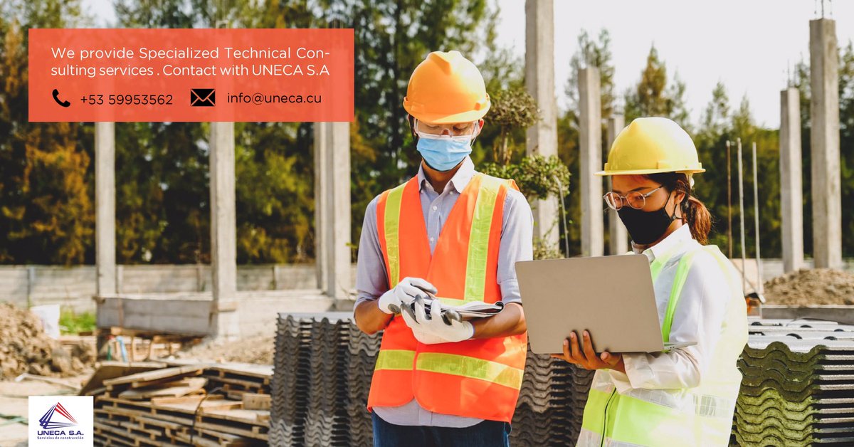 UnecaSa's tweet photo. Our consulting services include land studies, physical planning, urbanization, roads, bridges, water resources ,hotels, housing, quarry, operations and materials production.

Visit our website: https://t.co/EvJWqupohL

#construction #buildmanship #localmanship #cubaconstruction https://t.co/HoKUUVr724