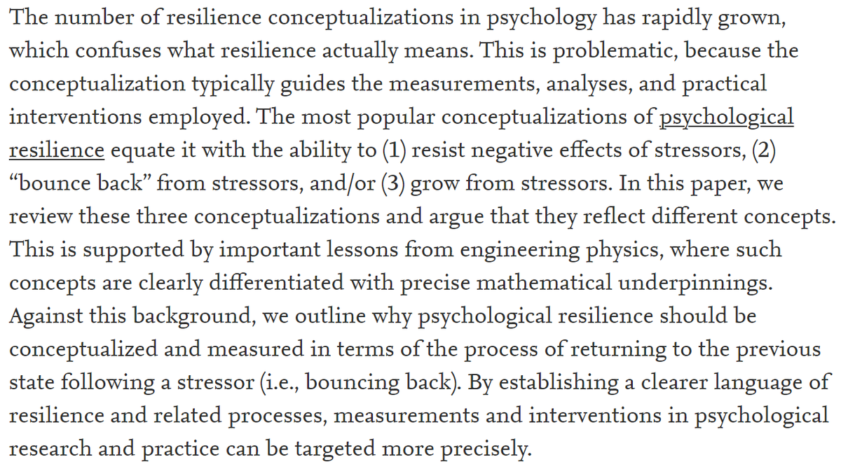 Rob_Briner's tweet photo. I've always felt that #psychological #resilience is a messy, messed-up and rather unhelpful idea.

This analysis of the origins of the idea in #Physics could shed some light on and help clarify the concept.

https://t.co/mTtB9A56C2 https://t.co/IZGQTtlu7o