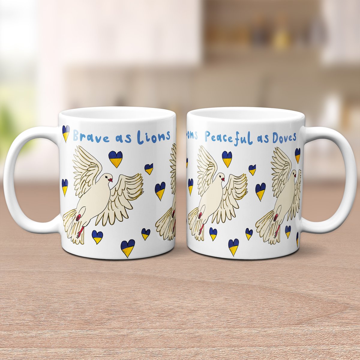 The fifth design in our range of 'Brave as Lions, peaceful as doves' is out today, featuring digital art by Millie. All profits in aid of #chooselove to help refugees.

#enterprise19 #supportingyoungadultswithdisabilities enterprise19.co.uk/products/choos…