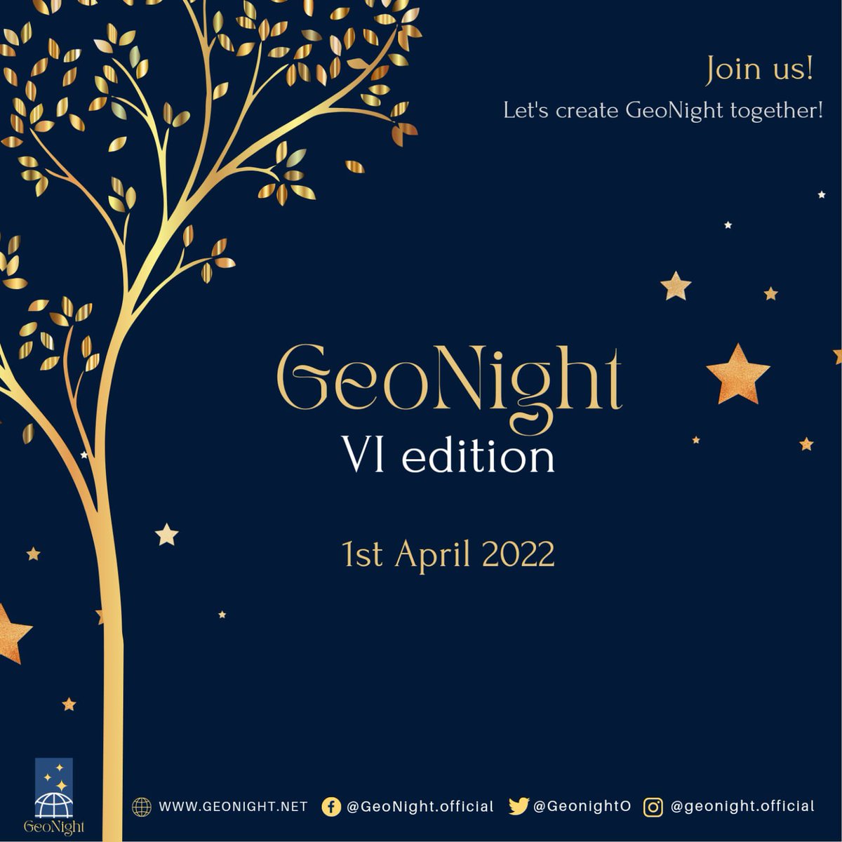 ✨ GeoNight 2022? 

More than 200 stars will light up this 6th edition.

Want to find out which ones?
👉 Visit geonight.net!

👉 Are you an organizer? 
Tag the GeoNight page in posts that tell or show a preview of your event.
We'll share them!

#geonight2022