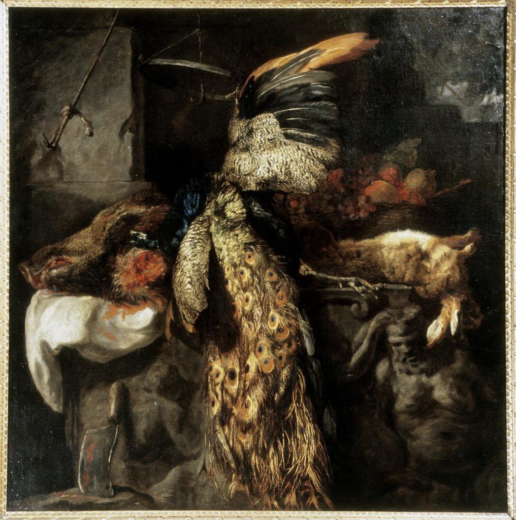 RT @PP_Rubens: 2/2 Dead Peacock. Dead boar. Dead bunny. Dead thigs by Jan Fyt, in 1646. I did warn you! https://t.co/Bief9aWAVm